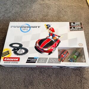 Carrera Mario Kart Wii Slot Racing System 1:43 Scale Mario Luigi Wild Wing Set